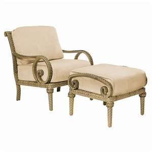  Woodard South Shore Lounge Chair & Ottoman Set   640006 