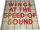   McCARTNEY & WINGS at the speed of sound LP album SHRINK beatles  