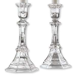  Newport Crystal Set of 2 Candle Holders Jewelry