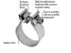 AccuSeal AS225 2.25 Stainless Exhaust Band Clamps