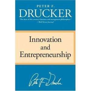   and Entrepreneurship [Paperback] Peter F. Drucker (Author) Books