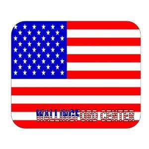  US Flag   Wallingford Center, Connecticut (CT) Mouse Pad 