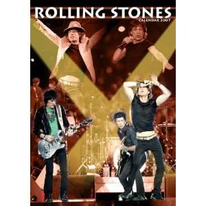  Rolling Stones Mini Poster Calendar 2007