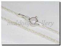 24 inch sterling silver prince of wales chain necklace .925 x 1 chains 