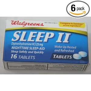   HCL 6 Boxes of 16 Tablets By Walgreen