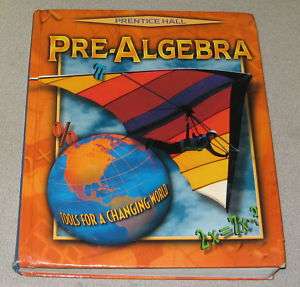 Prentice Hall Pre Algebra 2001 Textbook  