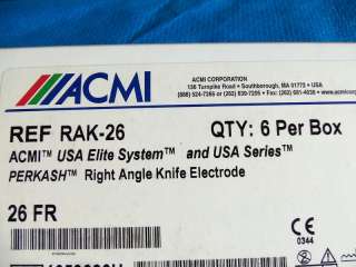 Gyrus ACMI RAK 26 Right Angled Knife Electrode (Qty 1 ) BOX  