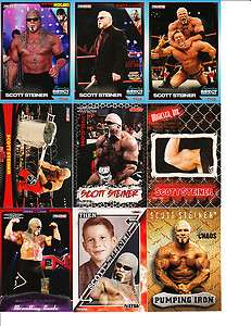 Scott Steiner Lot 24 Different & Scanned TNA WWE WCW  