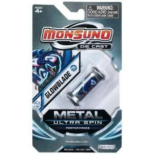  Monsuno Die Cast Metal Ultra Spin Core Glowblade Toys 