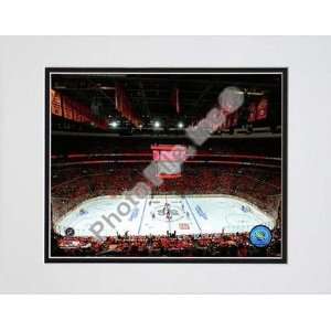 Wachovia Center 2009   2010 Playoffs Double Matted 8 x 10 Photograph 