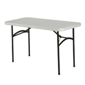  KI Furniture Lightweight Rectangular Folding Table 48 x 