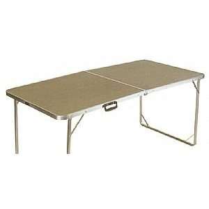  RIO Brands Lightweight Aluminum Folding Table   Seats 8 