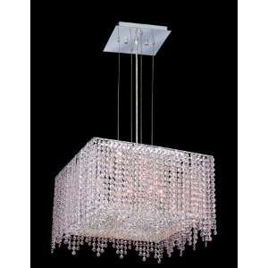 Amazing square drip shaped crystal chandelier lighting EL394D18 RO