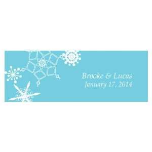   Winter Finery Wedding Favor Tag W1008 03 Quantity of 1
