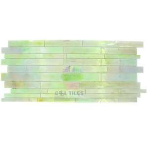   Majesta tiles   stained glass tile planks in abalone
