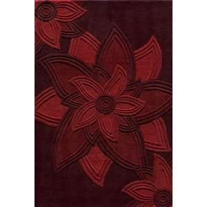  Delhi DL 40 RED Floral Design Momeni Rug Collection 2.30 x 