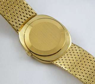   Philippe Ellipse Ref 3548/1 Vintage Watch 18K Yellow Gold Bracelet