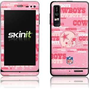  Skinit Dallas Cowboys   Blast Pink Vinyl Skin for Motorola 