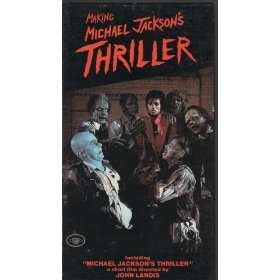 Making Michael Jacksons Thriller VHS, 1988  