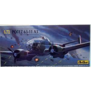  Potez 63 11 A3 French Wwii Fighter By Heller 172 Toys 
