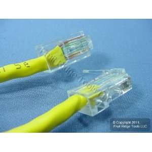  75 Yellow Cat 5e 14 Ft Patch Cords Network Cable Cat5e 