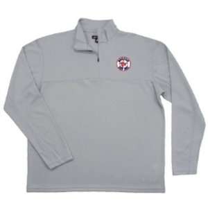 Boston Red Sox MLB Axis Pullover Sweatshirt (Silver)  