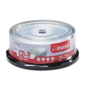  imation® CD R Recordable Disc DISC,CDR,52X,25SPINDL,SR 