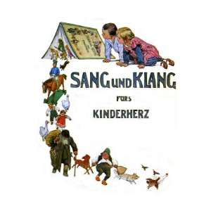 Klang furs Kinderherz, book of scores for nursery rhymes by Engelbert 