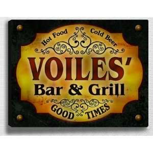  Voiless Bar & Grill 14 x 11 Collectible Stretched 