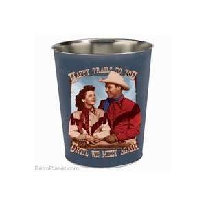  Roy Rogers & Dale Evans Trash Can