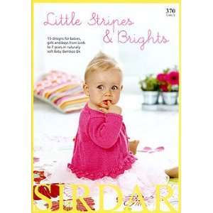 Sirdar Knitting Patterns Book 370 Little Stripes and Brights  