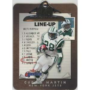  Curtis Martin New York Jets 2001 Fleer Game Time Eleven Up 