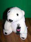 Coca Cola Polar Bear Stuffed Plush 1993 7