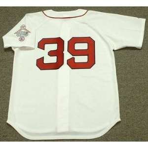 MIKE GREENWELL Boston Red Sox 1987 Majestic Throwback Home Baseball 