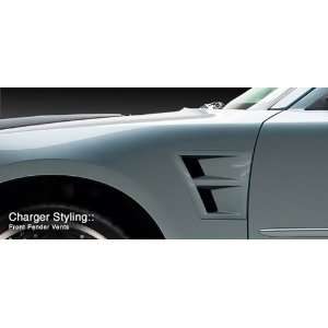 3dCarbon 691977 06 10 Dodge Charger Functional Front Fender Vents Cut 