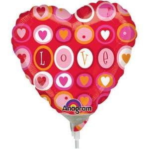  Just Love Mini Anagram Balloons Toys & Games