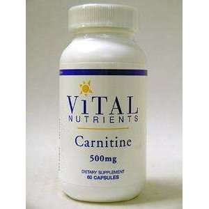 Vital Nutrients   Carnitine   60 caps / 500 mg