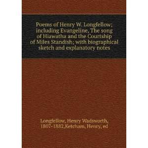  Poems of Henry W. Longfellow; including Evangeline, The 