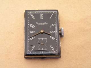 1930s WAGNER German Wrist Watch   New Old Stock watch .