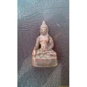   & Old aged Phra Chaiwat Kru Koa Thai Buddha Amulet 