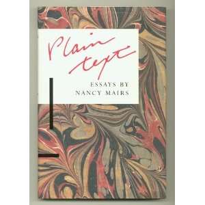 Plain Text Nancy MAIRS  Books