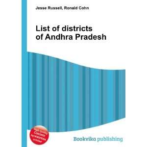  List of districts of Andhra Pradesh Ronald Cohn Jesse 