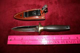 KERSHAW SPECIAL AGENT BOOT KNIFE~DAGGER WITH SHEATH IN GREAT SHAPE A 