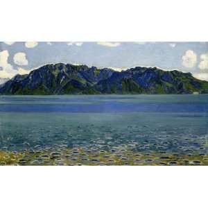  FRAMED oil paintings   Ferdinand Hodler   24 x 14 inches 