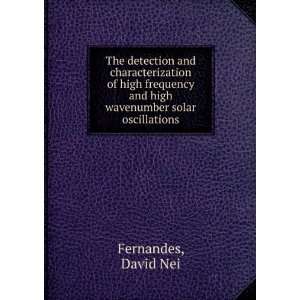   and high wavenumber solar oscillations David Nei Fernandes Books