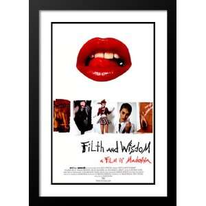 Filth and Wisdom 20x26 Framed and Double Matted Movie Poster   Style A