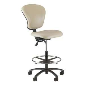  850 Series Lab Chair with Adjustable Back Black Aluminum 
