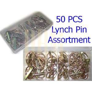  50 PCS Lynch Pin Assortment Tractor Attachment