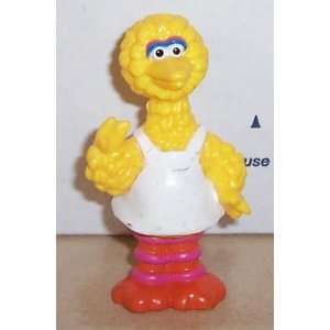  Vintage 80s Muppets Sesame Street BIG BIRD PVC Figure Jim 