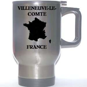  France   VILLENEUVE LE COMTE Stainless Steel Mug 